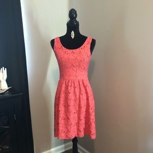 Lace detail lightly used dress!